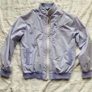 Vintage lilac track jacket